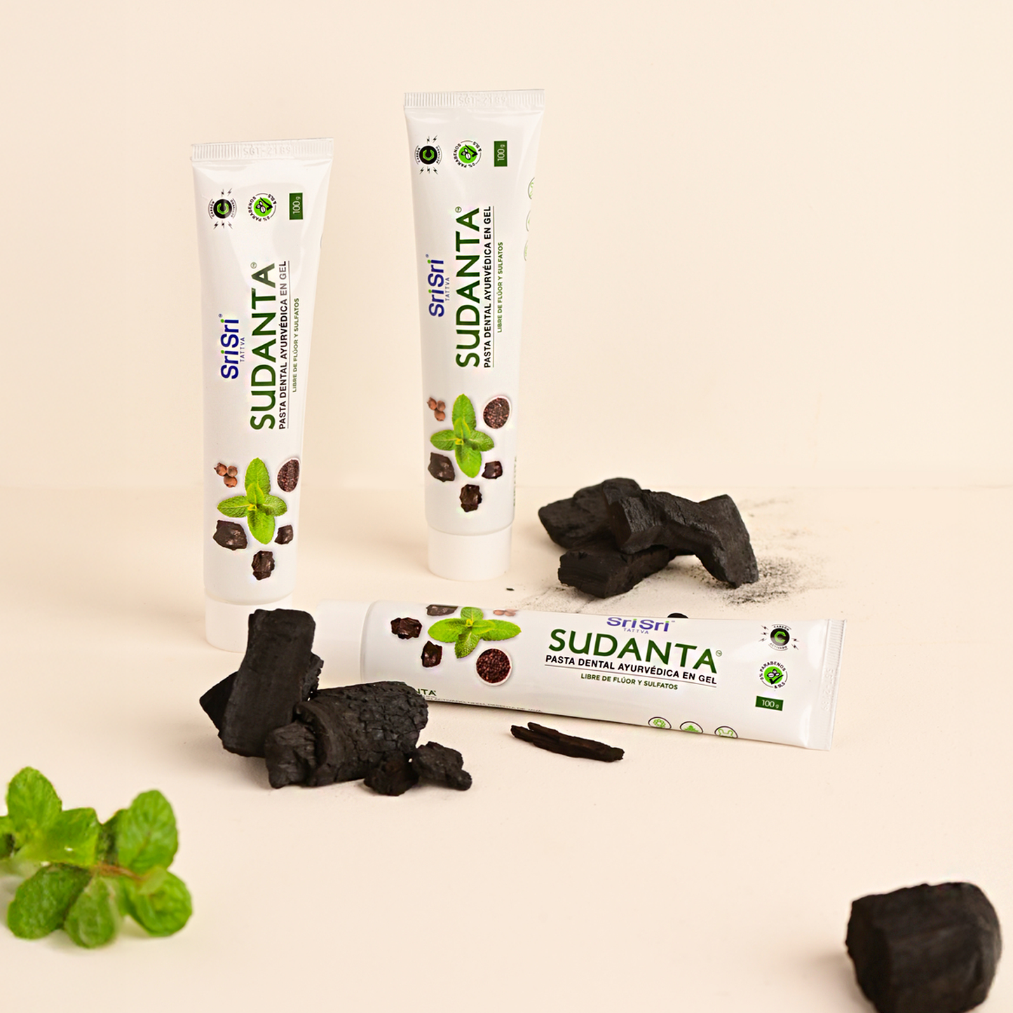Pasta de dientes Sudanta GEL - EFECTO BLANQUEADOR