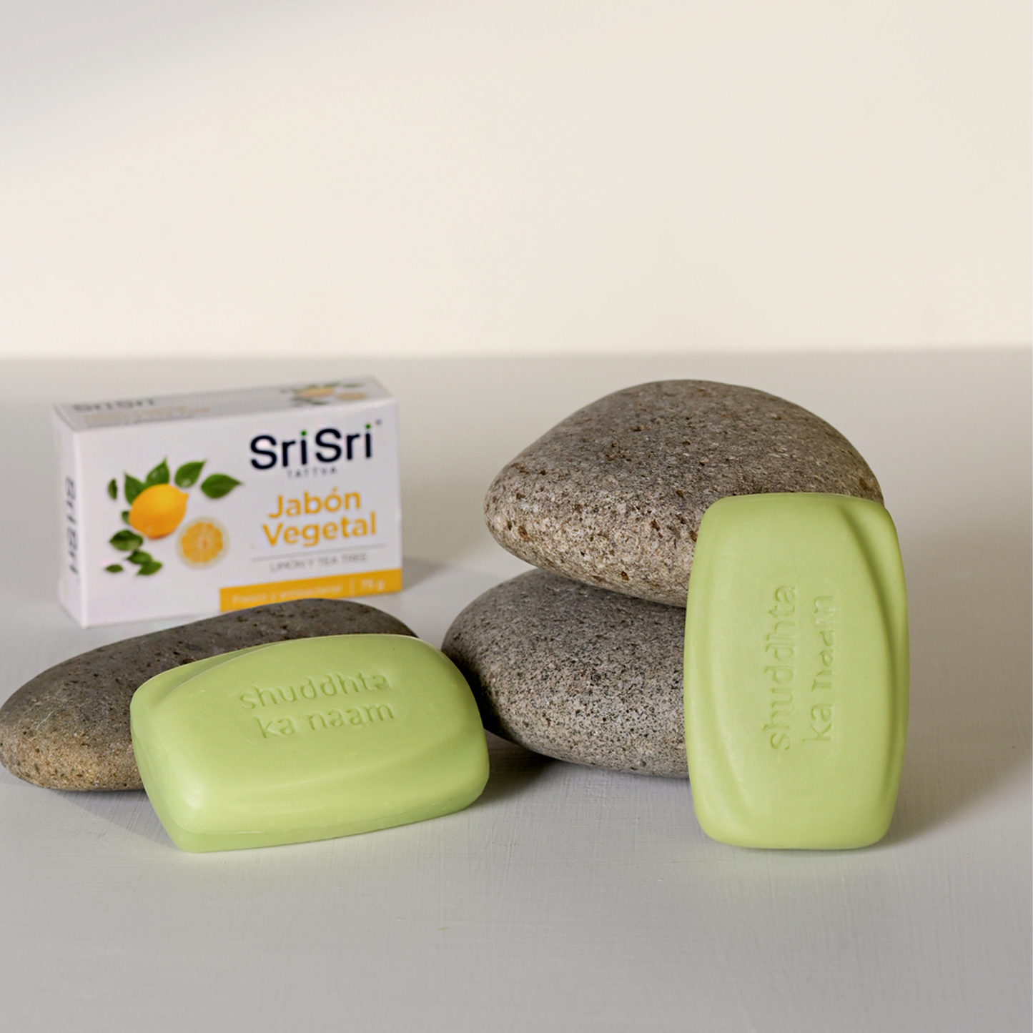 Jabón ayurvédico corporal Limòn y Tea Tree