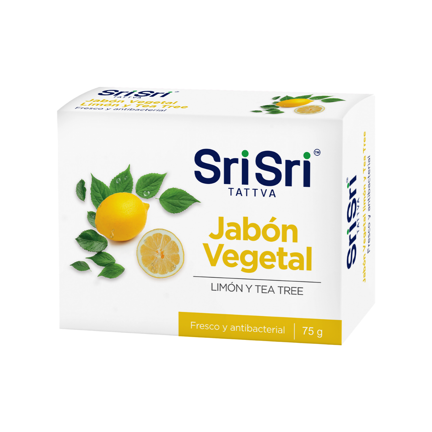 Jabón ayurvédico corporal Limòn y Tea Tree