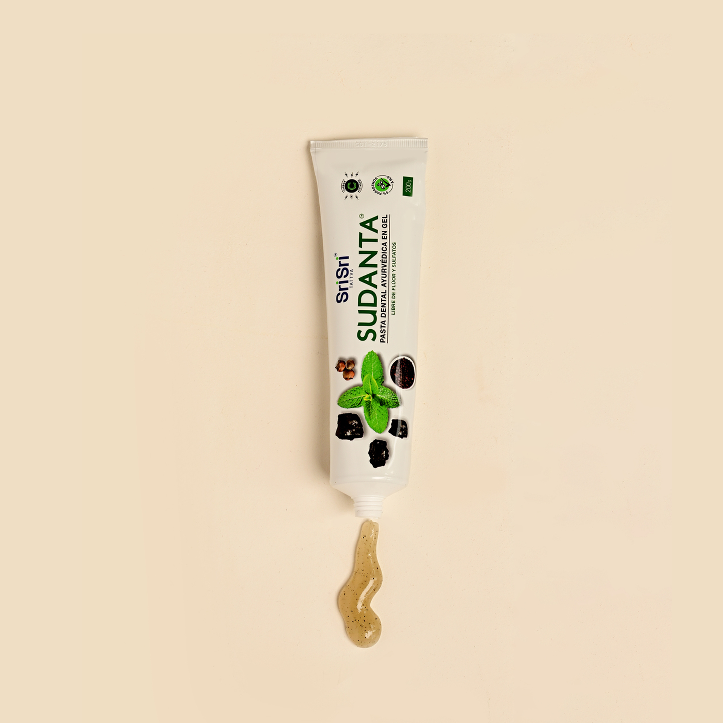 Pasta de dientes Sudanta GEL - EFECTO BLANQUEADOR