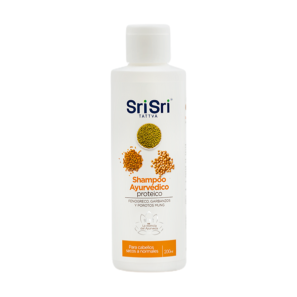Shampoo rico en proteínas