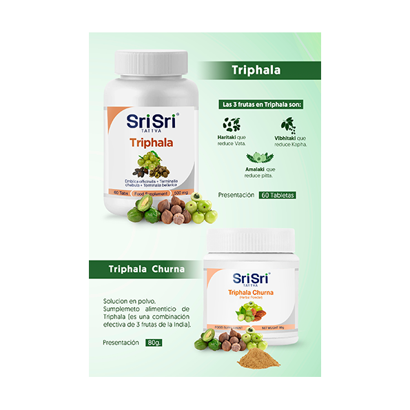 Triphala Churna - Sistema Digestivo