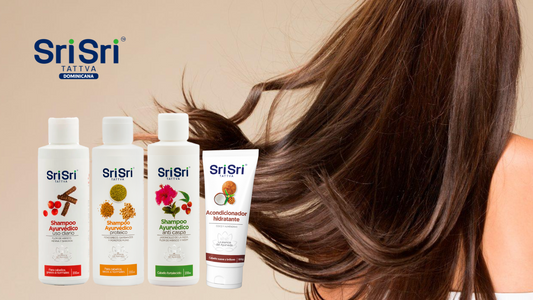 Guía para una rutina de Cuidado Capilar: Consejos para mantener un cabello saludable utilizando productos capilares de Sri Sri Tattva.